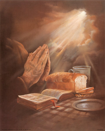 A Hand Praying